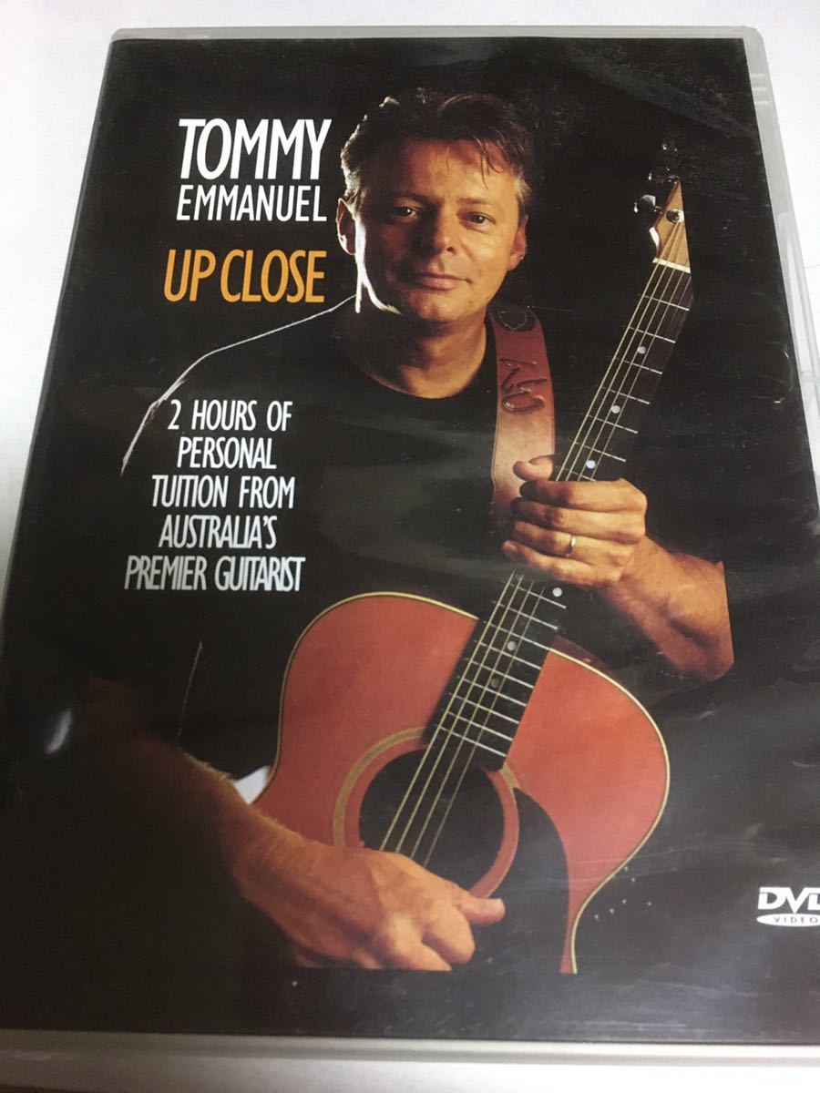トミー　エマニュエル　DVD  Emmanuel: Up Close 教則　アコギ　ギター