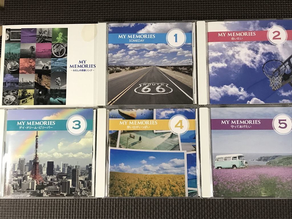 MY MEMORIES マイメモリーズ わたしの青春ソング 5枚組CD 全80曲 MY MEMORIES マイメモリーズ わたしの青春ソング 5枚組CD 全80曲