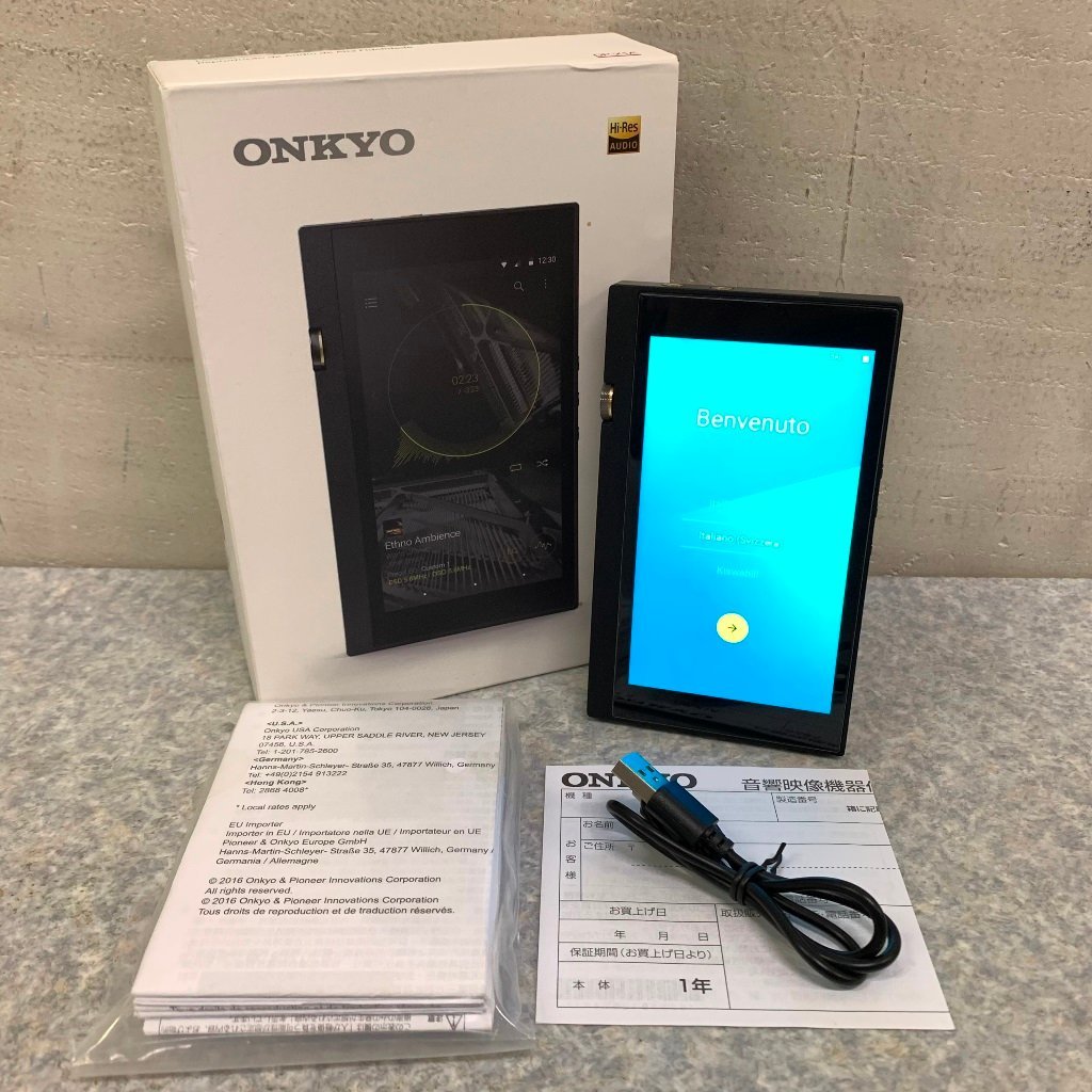 ONKYO デジタルオーディオプレーヤー DPX1A(B) ハイレゾ対応
