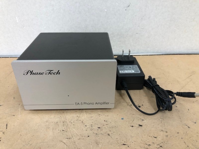 230307SK030530 通電 Phase Tech EA-5 phono Amplifier フォノイコライザー