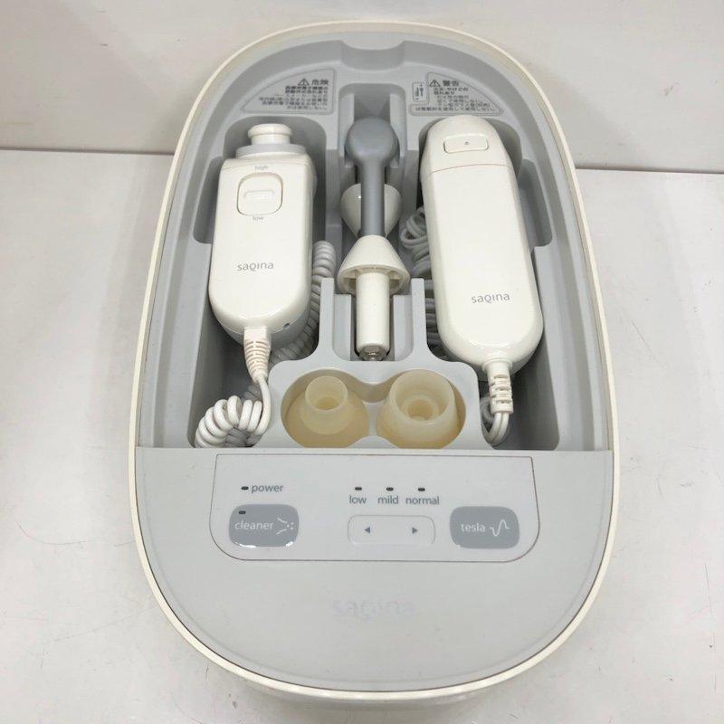 品質満点! サキナピノ 美顔器 steamer tesla cleaner パック付