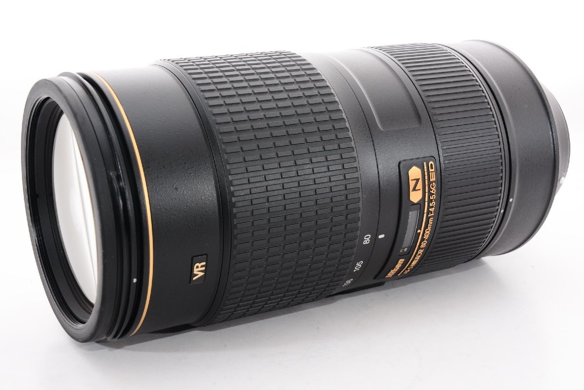 外観特上級】Nikon 望遠ズームレンズ AF-S NIKKOR 80-400mm f/4.5-5.6G