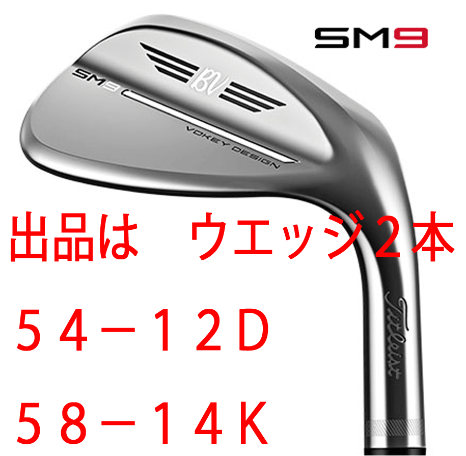 いラインアップ 新品□タイトリスト□2022.3□VOKEY スチール□日本