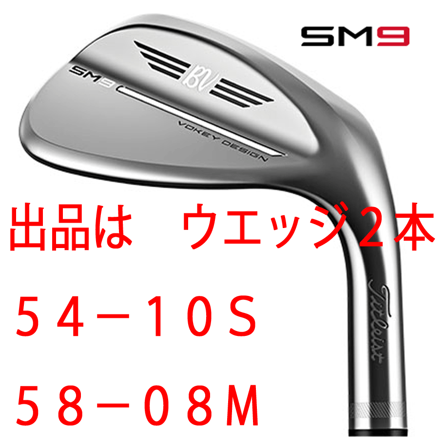 大特価 新品□タイトリスト□2022.3□VOKEY スチール□日本仕様 SM9