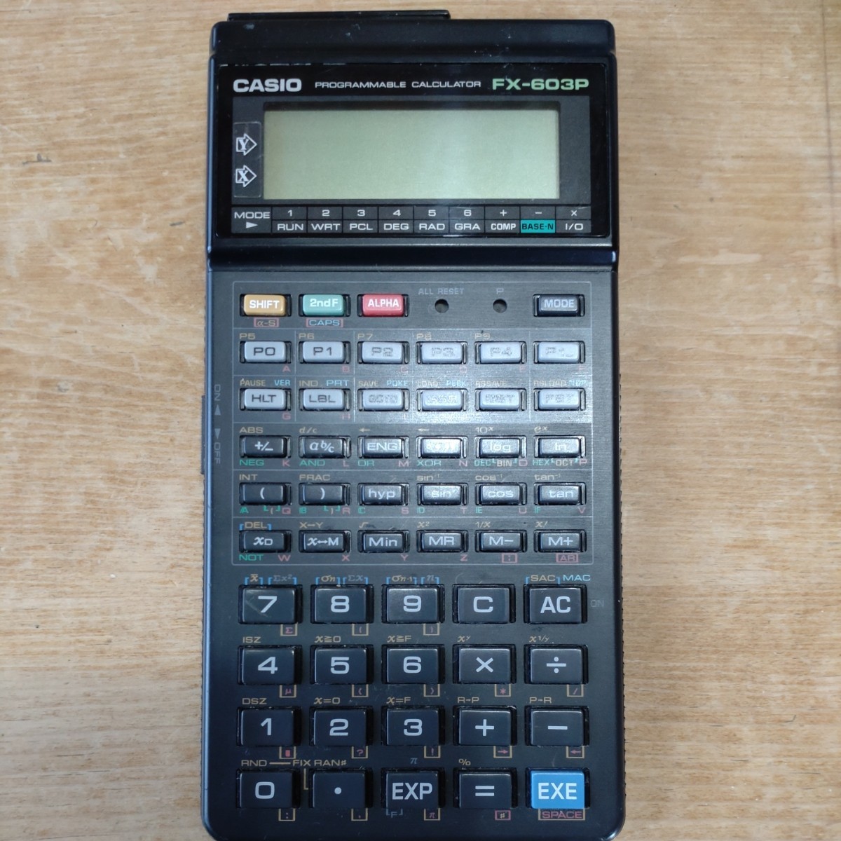 CASIO FX-603P プログラム関数電卓_画像1