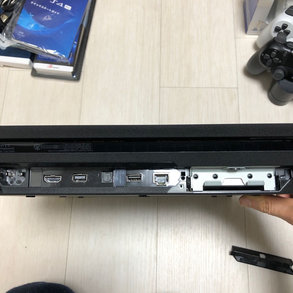 PlayStation4 Pro ジェット・ブラック 1TB CUH-7100BB01 SSD換装 PlayStation4 Pro ジェット・ブラック 1TB CUH-7100BB01 SSD換装
