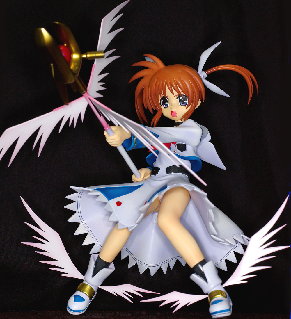 at last 1/8 height block .. is POWER GATE LIVEDOM nail .hiroyuki garage kit galet ki resin one fes Magical Girl Lyrical Nanoha 