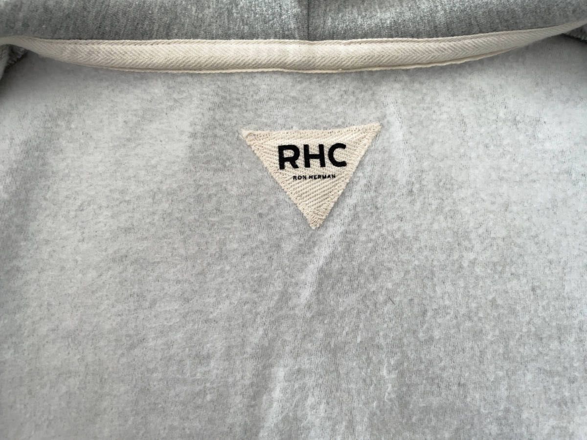 美品【大阪1周年限定】ロンハーマン RHC 名作 フェルトロゴ スウェット パーカー S RonHerman California