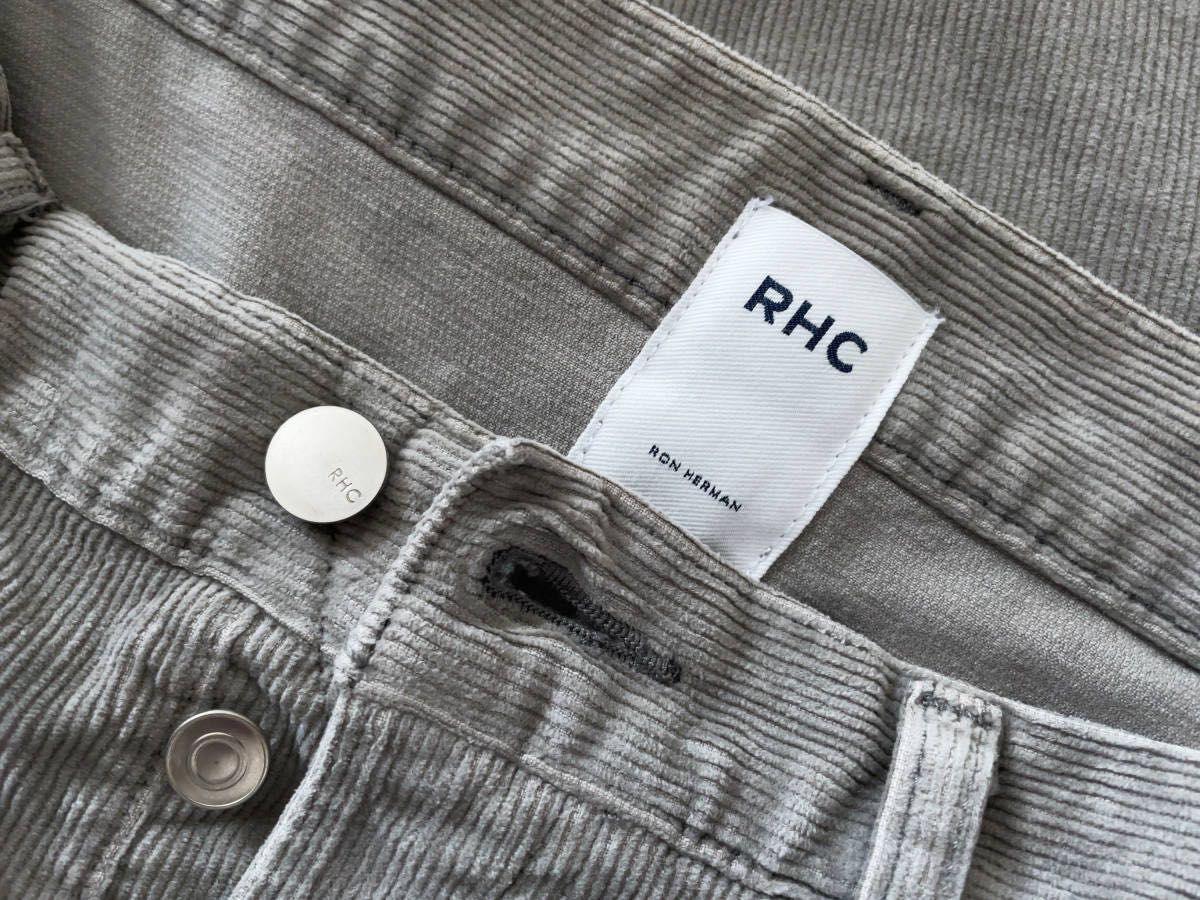 【着心地抜群】RonHerman ロンハーマンRHC “ Slim Cords ” ストレッチ コーデュロイパンツ 29 日本製 