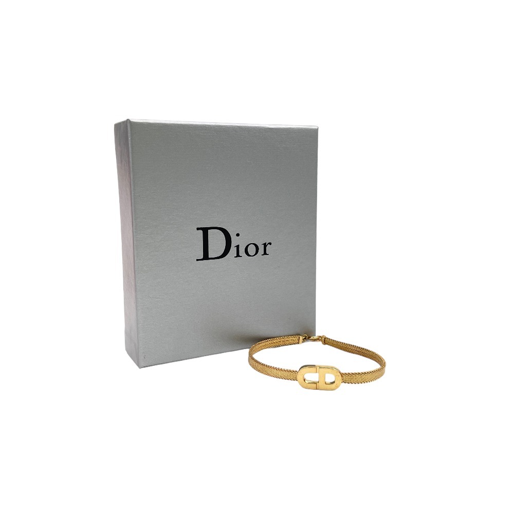 [USED/]Christian Dior クリスチャンディオール ブレスレット ロゴ ブレスレット 目立った傷や汚れなし）ランク  ai-tdc-004677-4e