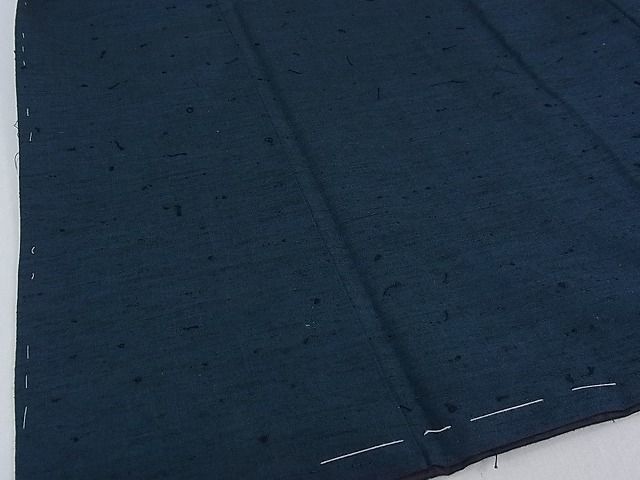 花美人□男性 髭紬 アンサンブル 褐返色 逸品 未使用 fe2233 一般