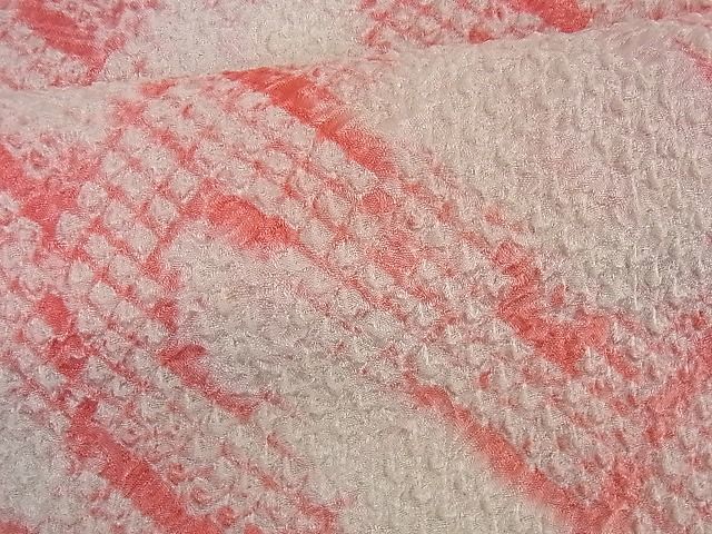 花美人□長羽織 単衣 総絞り 逸品 yyy1199 コート、道中着 | huroncmh.org