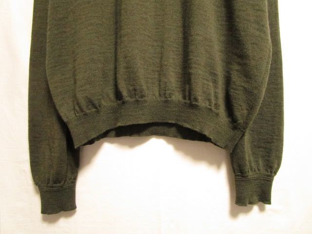 90s SAKS FIFTH AVENUE made in ITALY merino wool turtleneck knit sweater ISSEY MIYAKE バーニーズニューヨーク タートルネック_画像4
