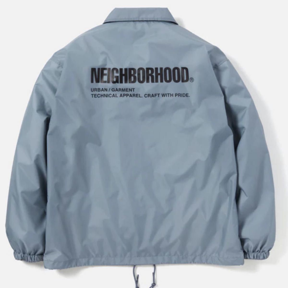 グレーM NEIGHBORHOOD WINDBREAKER JACKET コーチジャケット ネイバーフッド 23ss