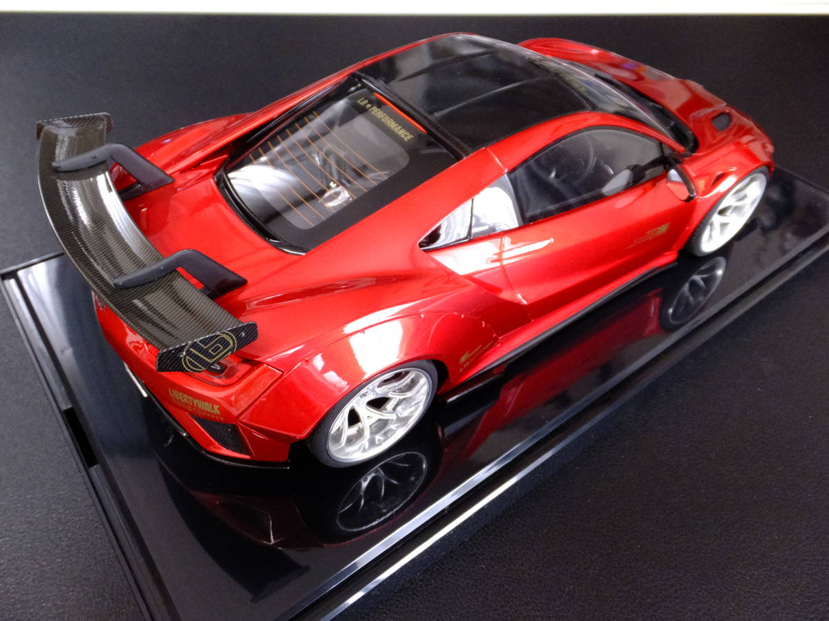GT SPIRIT 1/18 HONDA NSX LB☆WORKS キャンディレッド:GTスピリット ホンダNSX リバティーウォーク/LBWK,京商,カスタムカー,限定モデルの画像10