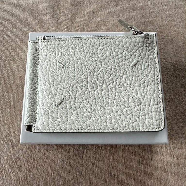 オシャレ Maison Margiela 4ステッチ マネークリップ 折財布 - 通販