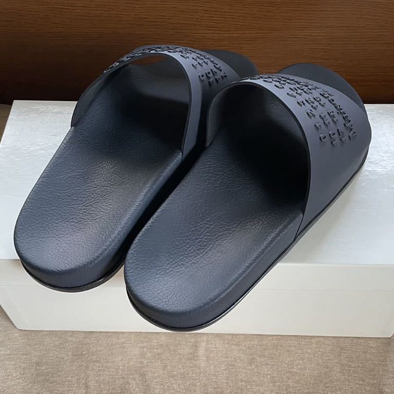 maison margiela マルジェラ navy ロゴ サンダル 42 | www.tspea.org