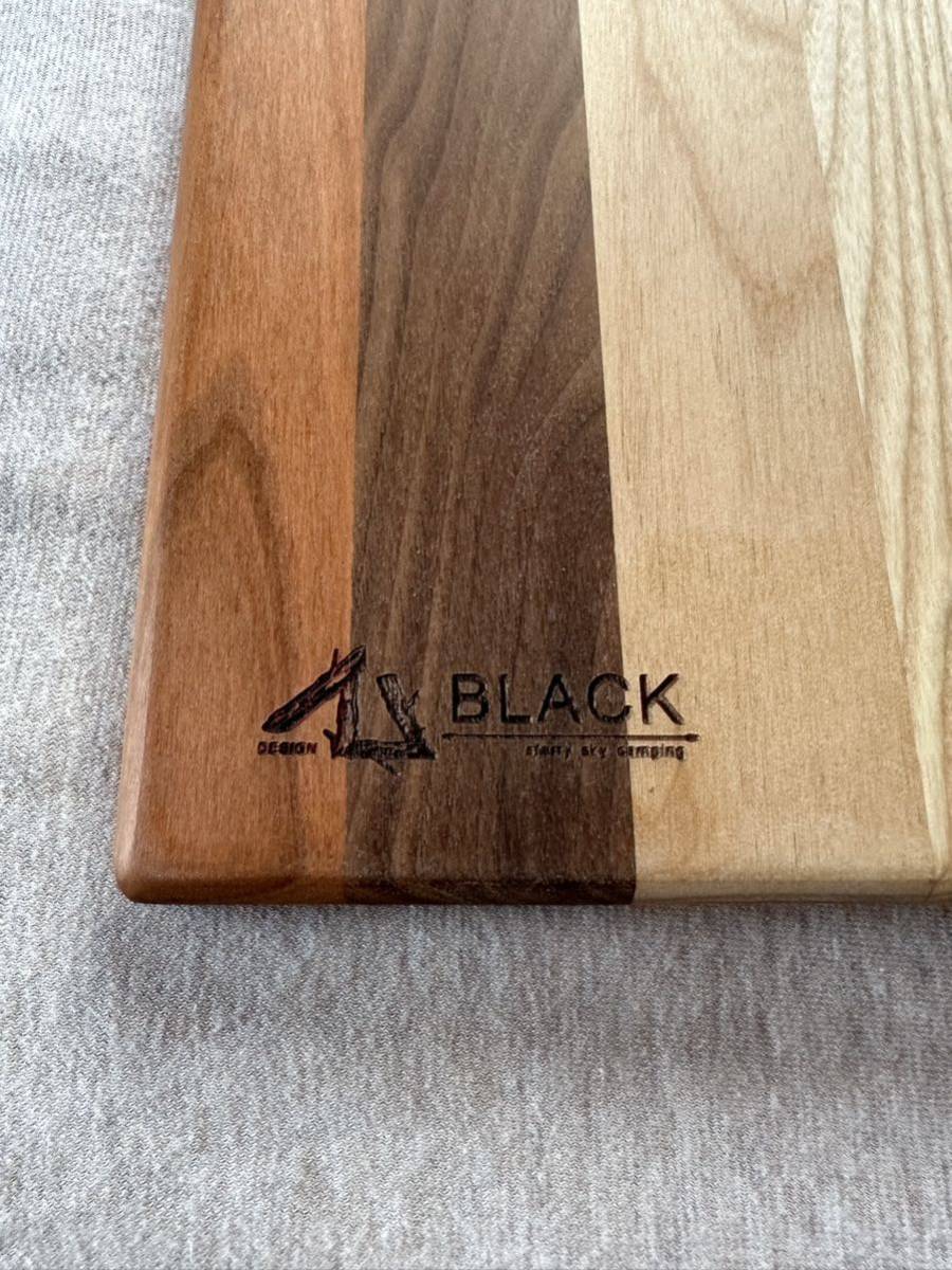 送料込 新品 BLACK DESIGN ミックスウッドプレート ブラック 送料込 新品 BLACK DESIGN ミックスウッドプレート ブラック