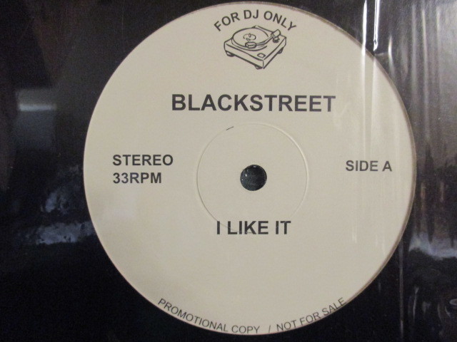 Blackstreet ： I Like It 12'' (( DeBarge カバー! / Black Street / De Barge / 落札5点で送料無料_画像1