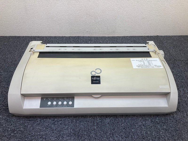 0263-O* Fujitsu матричный принтер FMPR3020* красящая лента отсутствует поэтому электризация только проверка * б/у текущее состояние доставка *