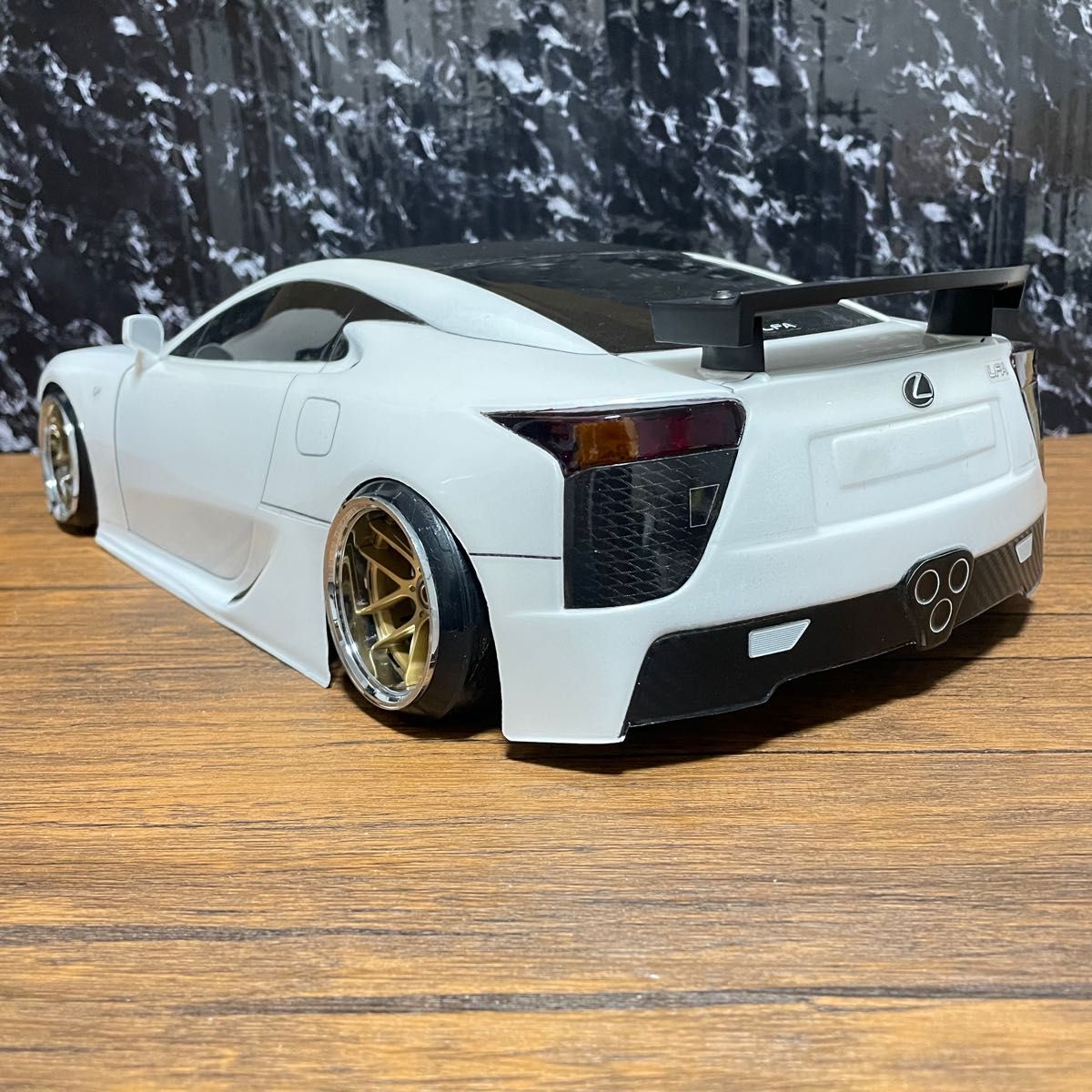 レクサス LFA ドリフト 1/10 ラジコン ボディ rc ドリフト 塗装 レクサス LFA ドリフト 1/10 ラジコン ボディ rc ドリフト 塗装