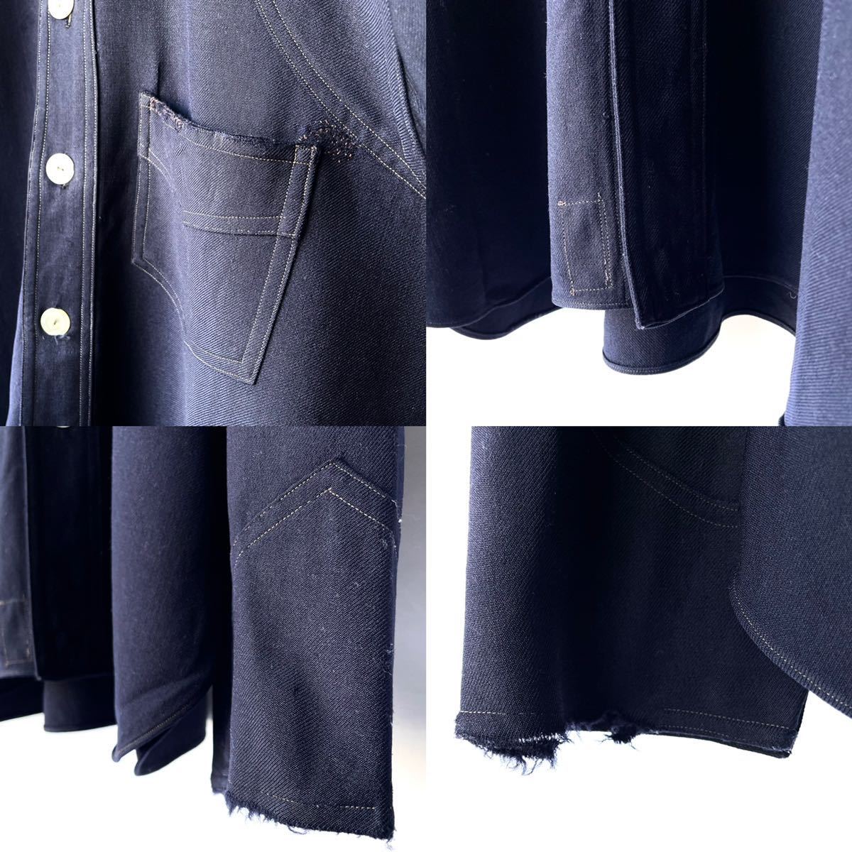 希少 20s30s vintage ウールシャツジャケット カバーオールコート