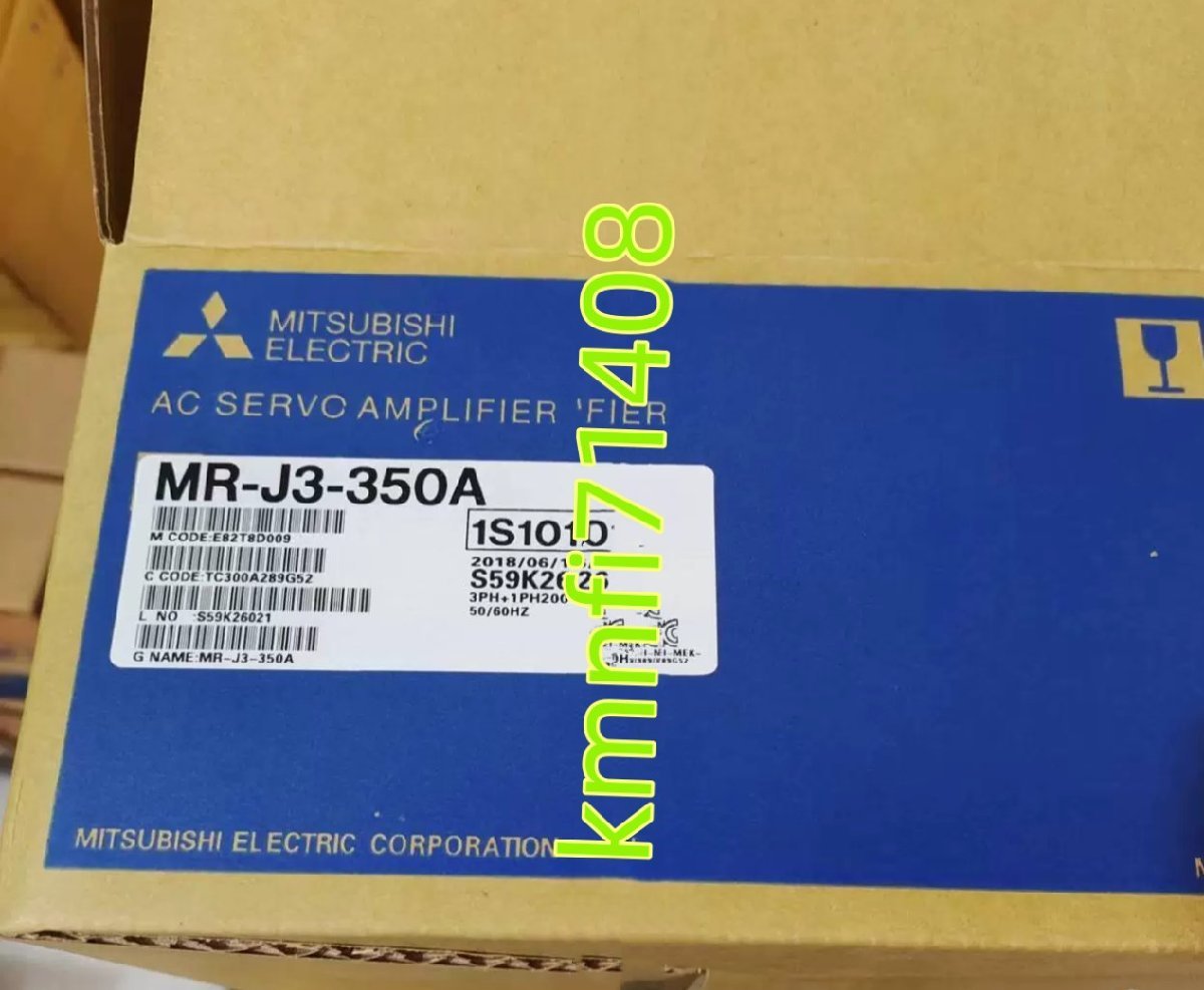 【新品】三菱電機 MELSERVO-J3 MR-J3-350A サーボアンプ★６ヶ月保証