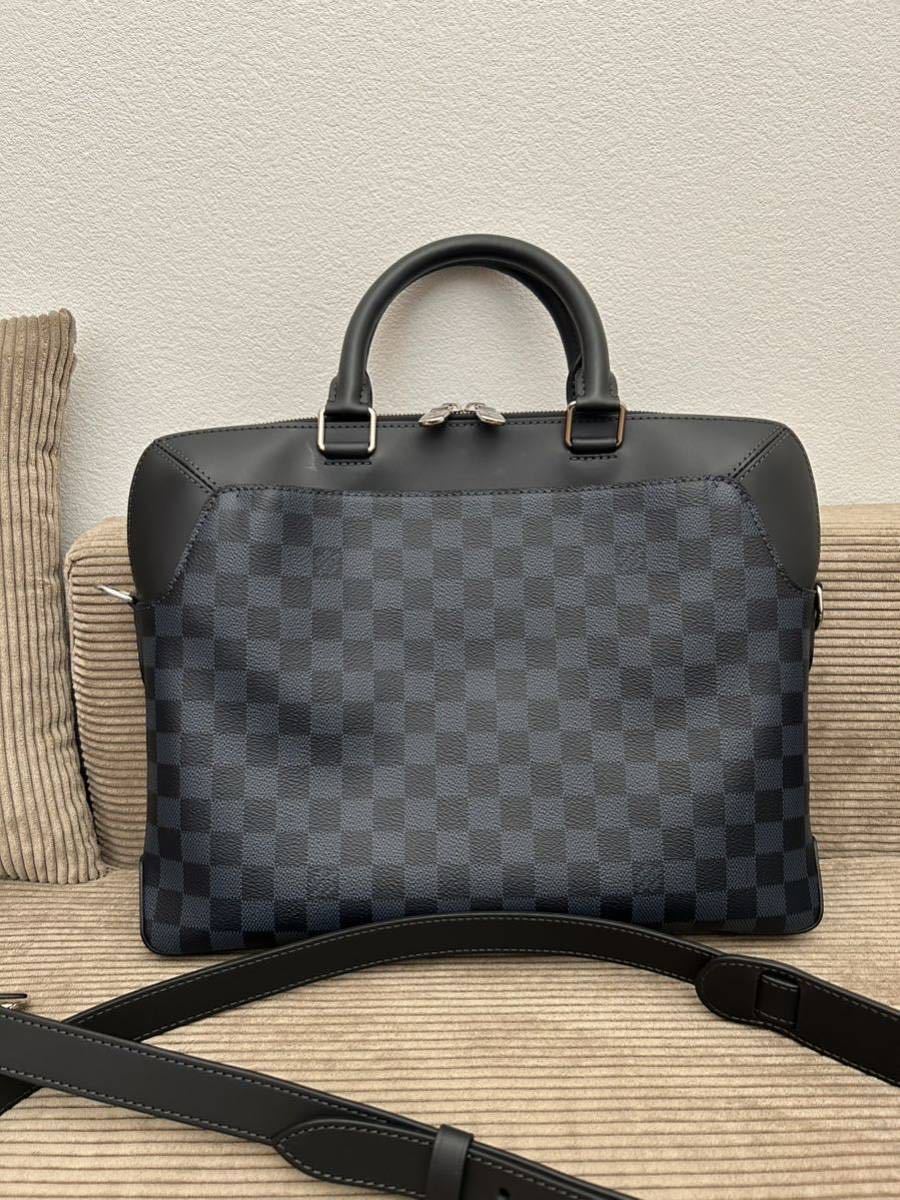 未使用 LOUIS VUITTON ルイヴィトン ダミエコバルト オリバー ビジネス
