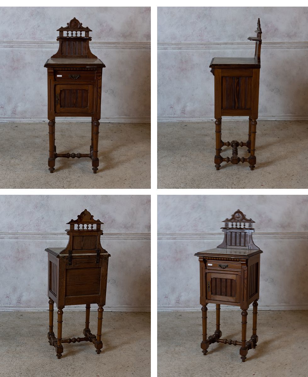  free shipping antique furniture cheap Night cabinet cabinet small size bedside England Vintage retro wk-cb-5849-ncb