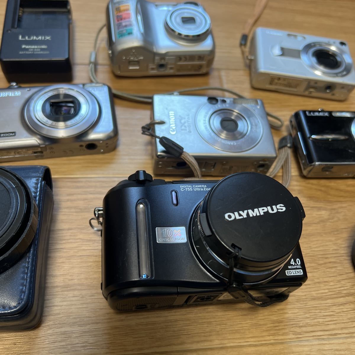 デジタルカメラ 6台 セット まとめて ジャンク Canon CASIO Nikon FUJIFILM OLYMPUS