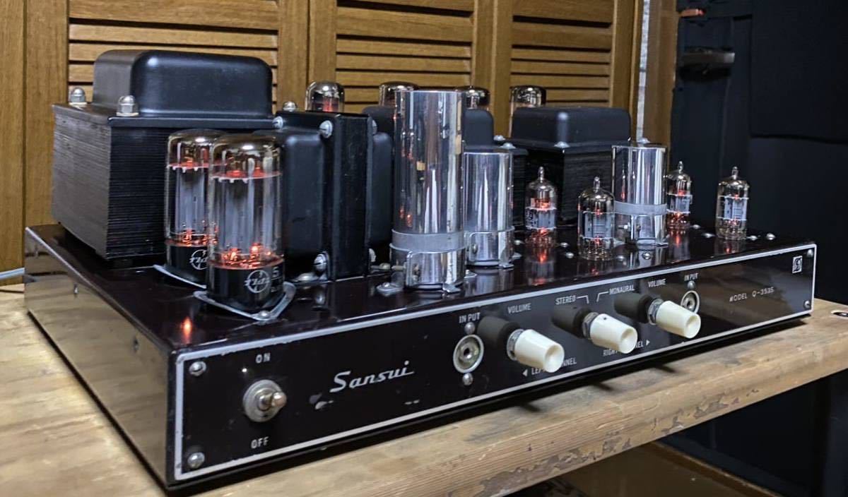 Yahoo!オークション - 希少 SANSUI パワーアンプ Q-3535 動作品 Yahoo!オークション - 希少 SANSUI パワーアンプ Q-3535 動作品
