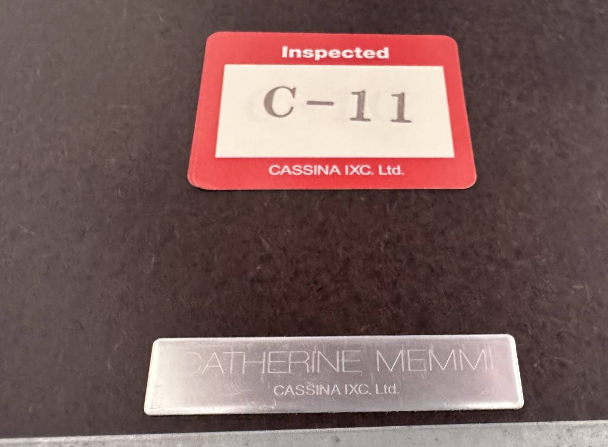 【美品】カッシーナ カトリーヌ・メミ CATHERINE MEMMI MANHATTAN マンハッタン デスク テーブル Cassina 約40万円の画像8