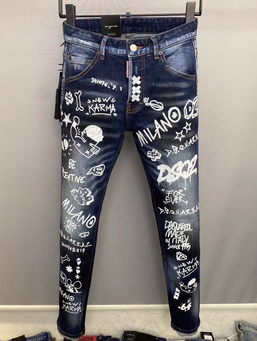 マルチボーダーシリーズ 【一点もの】ディースクエアードDSQUARED2