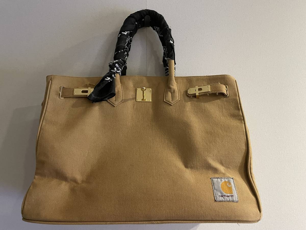 greatLAnd グレートランド CARHARTT GREATMAN BAG REBUILD 再構築 リメイク _画像1