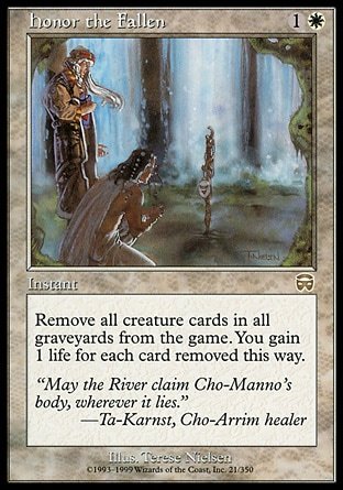 MTG　死者への敬意　在庫英3枚まで　メルカディアン・マスクス　MMQ　★他多数出品中_画像1