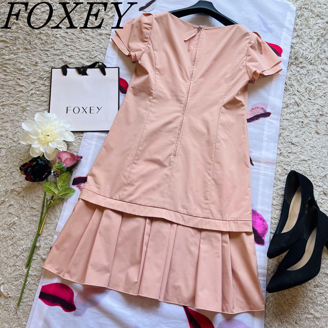 FOXEY NEWYORK ワンピースピンク ３８-