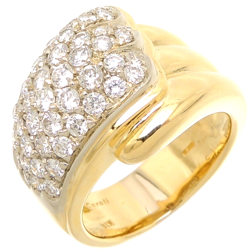 ［銀座店］カラチ CARATI 1.50ct ダイヤモンド リング・指輪 K18ゴールド 15号 レディース・メンズ DH73782_画像1