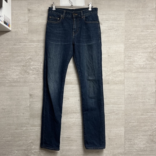 SAINT LAURENT サンローラン 15AW D02 M/SK-LW ストレートデニムパンツ size26 【中目黒b03】_画像1