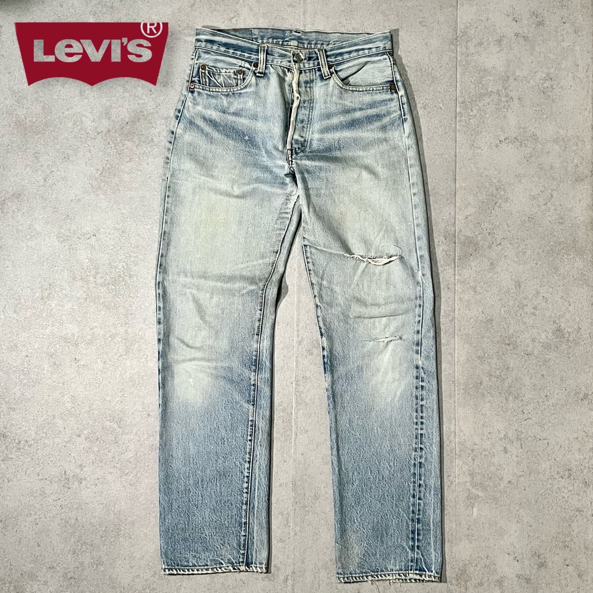 日本限定モデル】 80's vintage Levi's VINTAGE 1976 501 CLOTHING 赤 ...