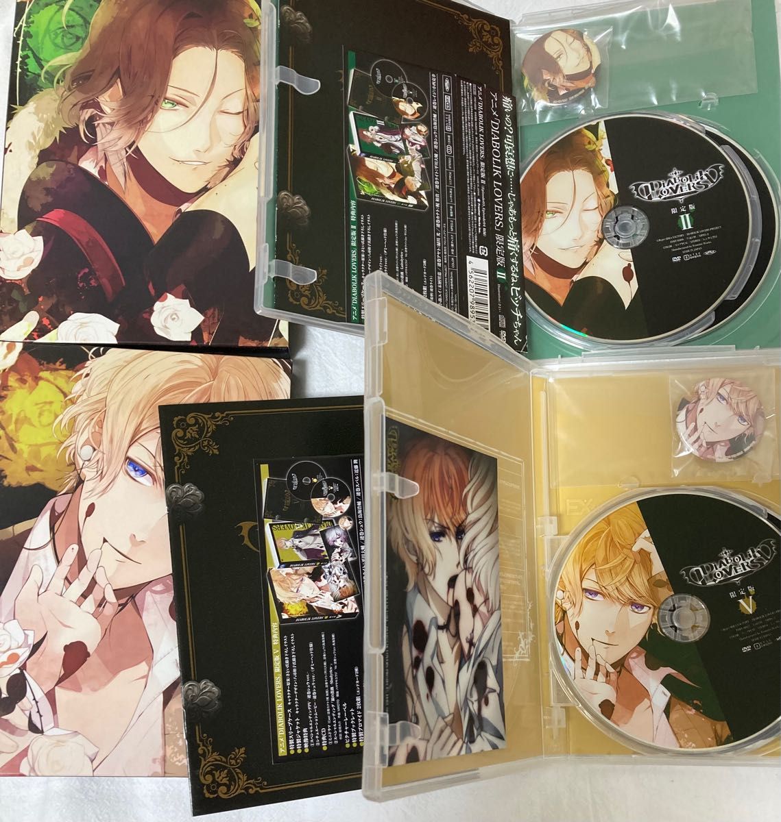 DIABOLIK LOVERS MORE,BLOOD〈限定版〉DVD 全巻セット アニメイト限定