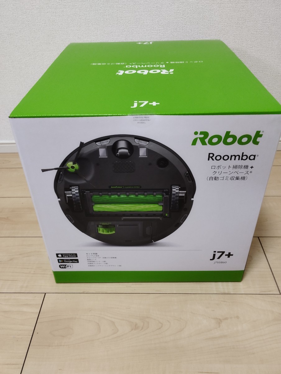 ルンバJ7＋クリーンベースj755860 iRobot ロボット掃除機Roomba-智慧