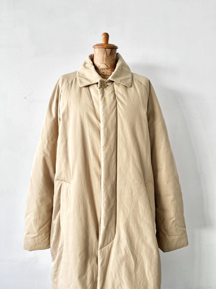 YAECA STAINCOLLAR COAT LONG PADDING LARGE