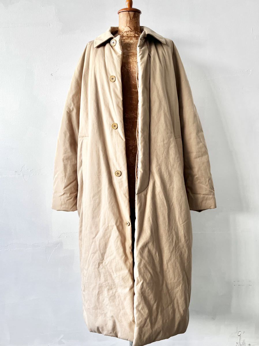 YAECA STAINCOLLAR COAT LONG PADDING LARGE