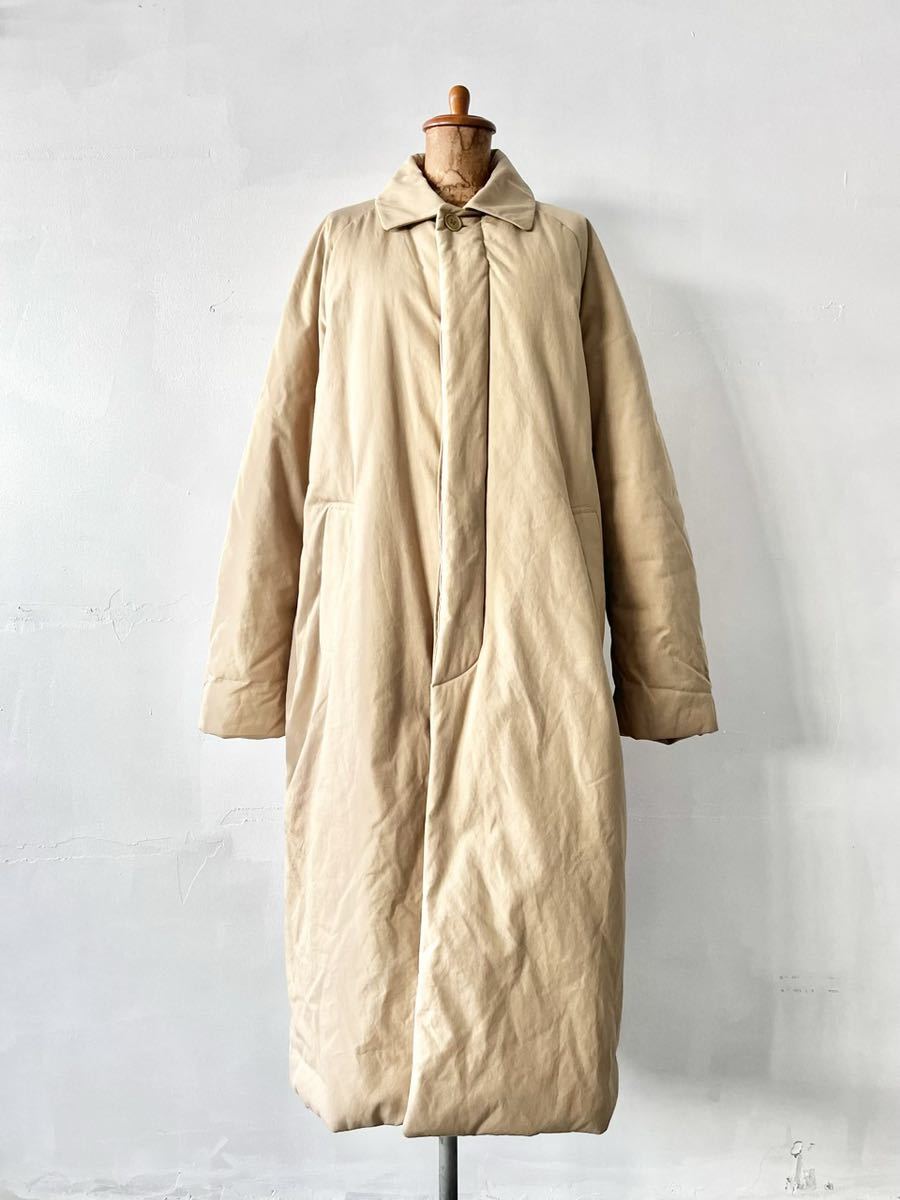 YAECA STAINCOLLAR COAT LONG PADDING LARGE