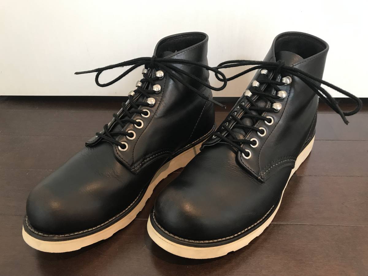 RED WING 8165 6 дюймовый Classic раунд ботинки 7D чай сердцевина собака бирка Red Wing 