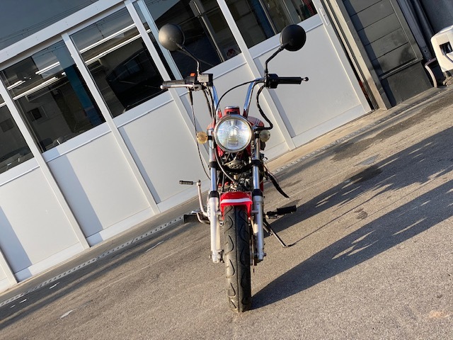 大阪0310OT01 HONDA ホンダ MONKEY モンキー Z50J 70cc ボアアップ 実