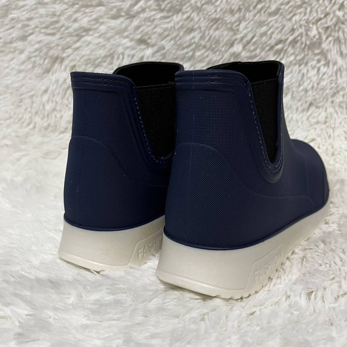 23cm rain shoes rete e-s rain boots sneakers stylish rain boots rain sneakers is ikatto sneakers navy 408