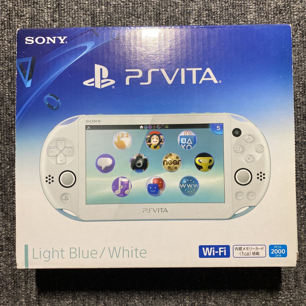 PS Vita PCH-2000 ライトブルーホワイト