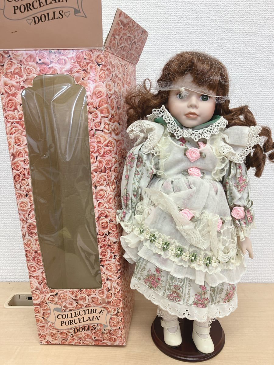 ☆ビスクドール 人形☆COLLECTIBLE PORCELAIN フランス人形 女の子