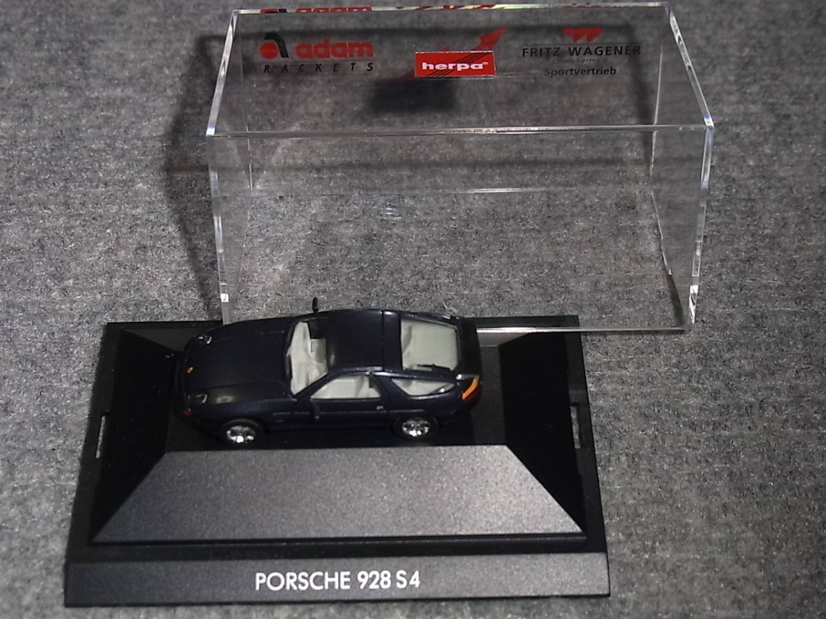 SHOP специальный заказ 1/87 Porsche 928 S4 темный blue metallic PORSCHE